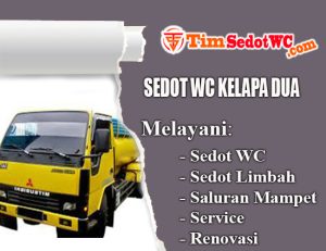 sedot wc kelapa dua